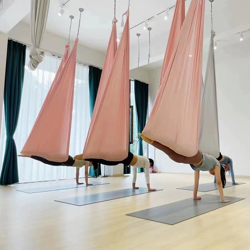 Home Gym Yoga Studio - Aerial Yoga Hammock Swing for Flexibility