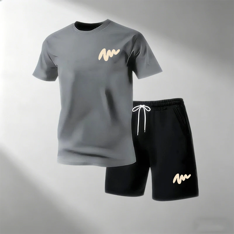 Home Gym Gym - Fashion Men's Street T-Shirts Sets 2