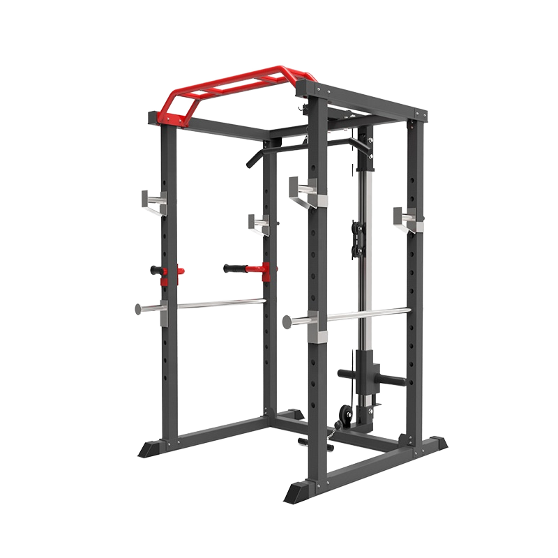 Home Gym Multi Station - Steel Full Cage Gym Power Tower