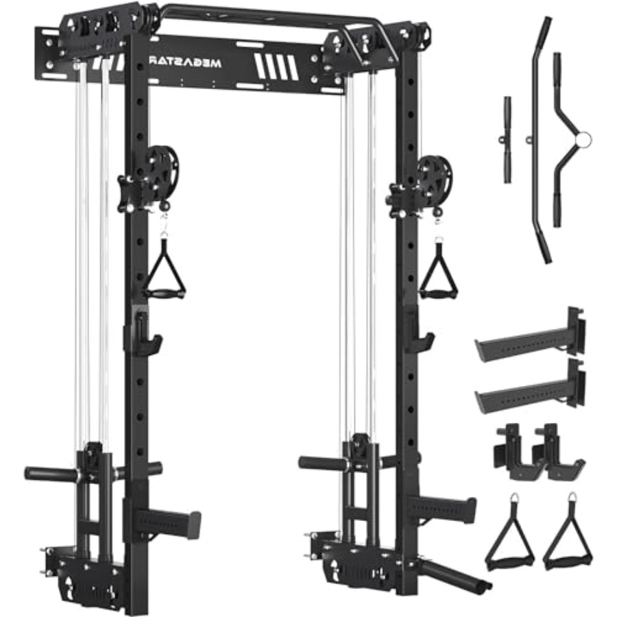 Home Gym Power Rack - Power Cage Squat Rack Home Gym