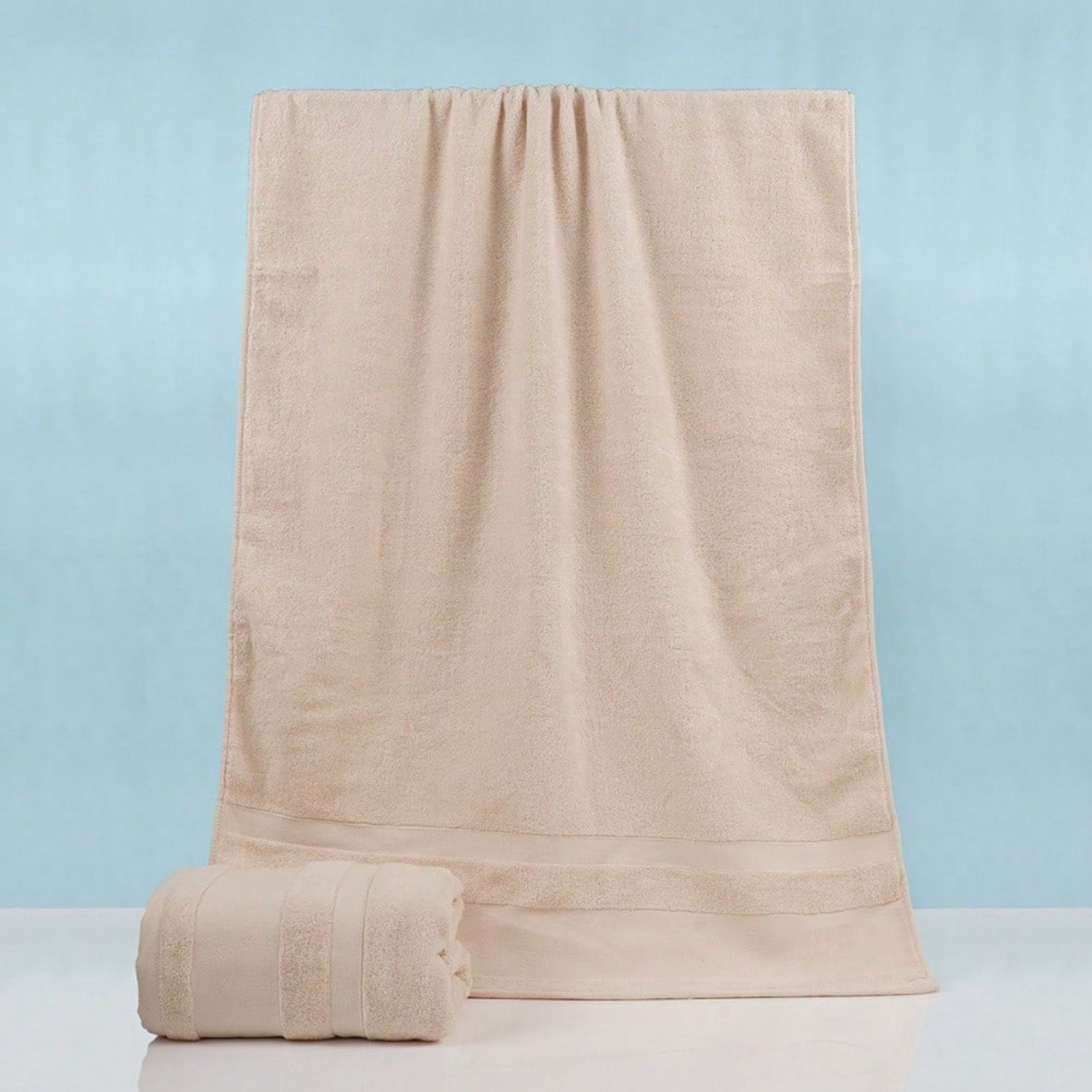 Home Gym Luxury - 1PC Premium Cotton Bath Towel Oversized
