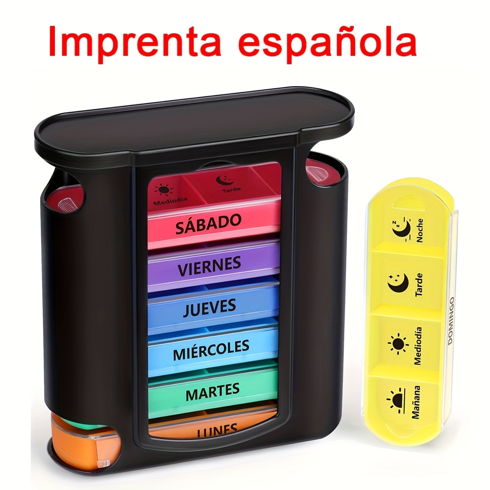Medicine Ball Slam - [Spanish printing] Weekly Pill Box 4