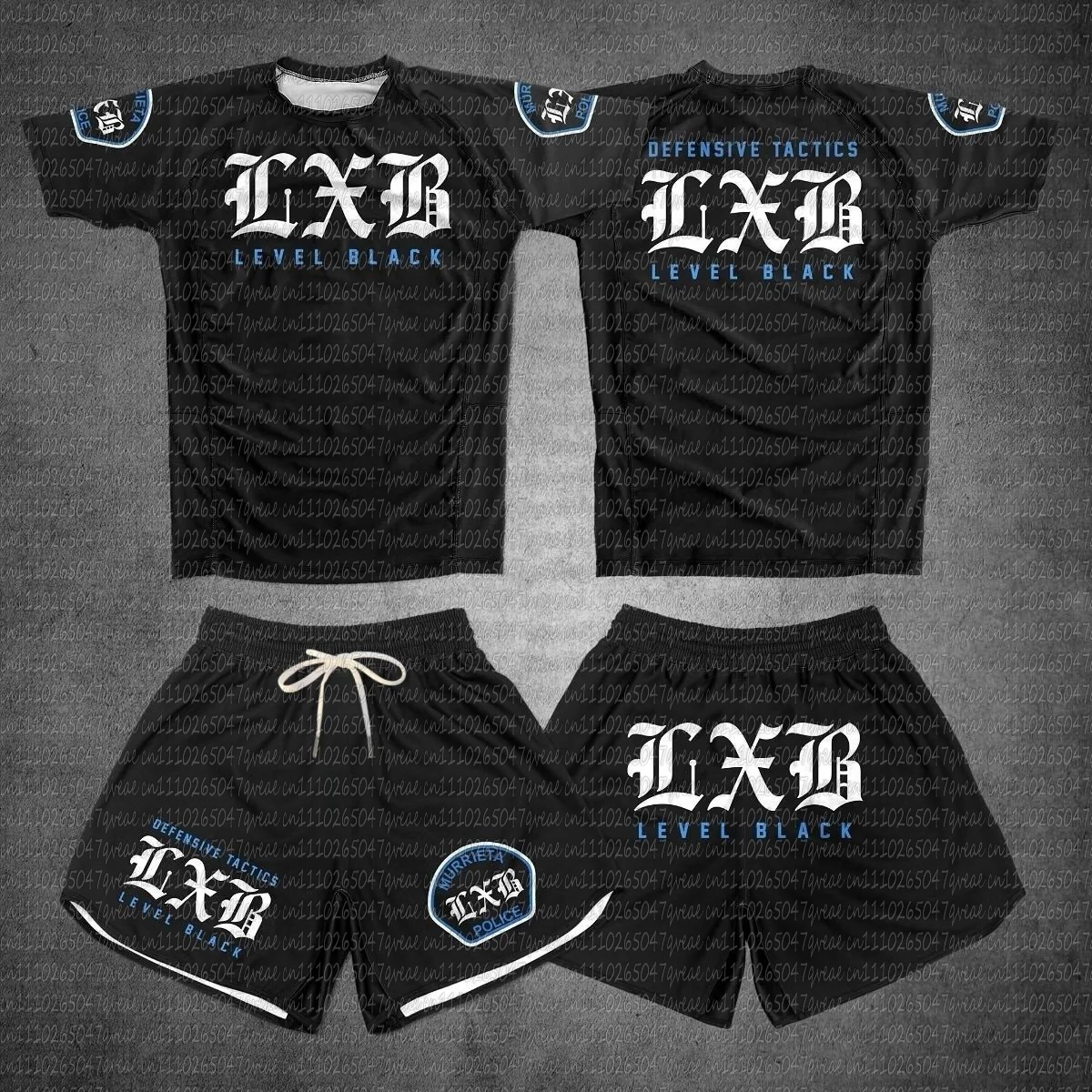 Home Gym Gym - Quick Drying Black V1 LXB AJJ