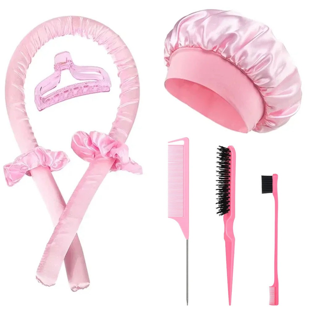 Preacher Curl Pad - No-Heat Curling Iron Set Night Cap