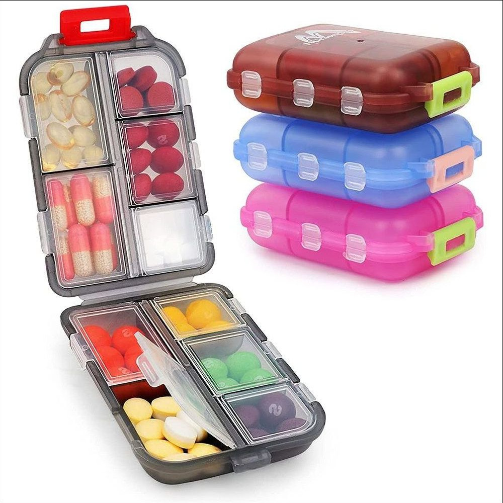 Medicine Ball Slam - Tcare Travel Pill Organizer Moisture Proof