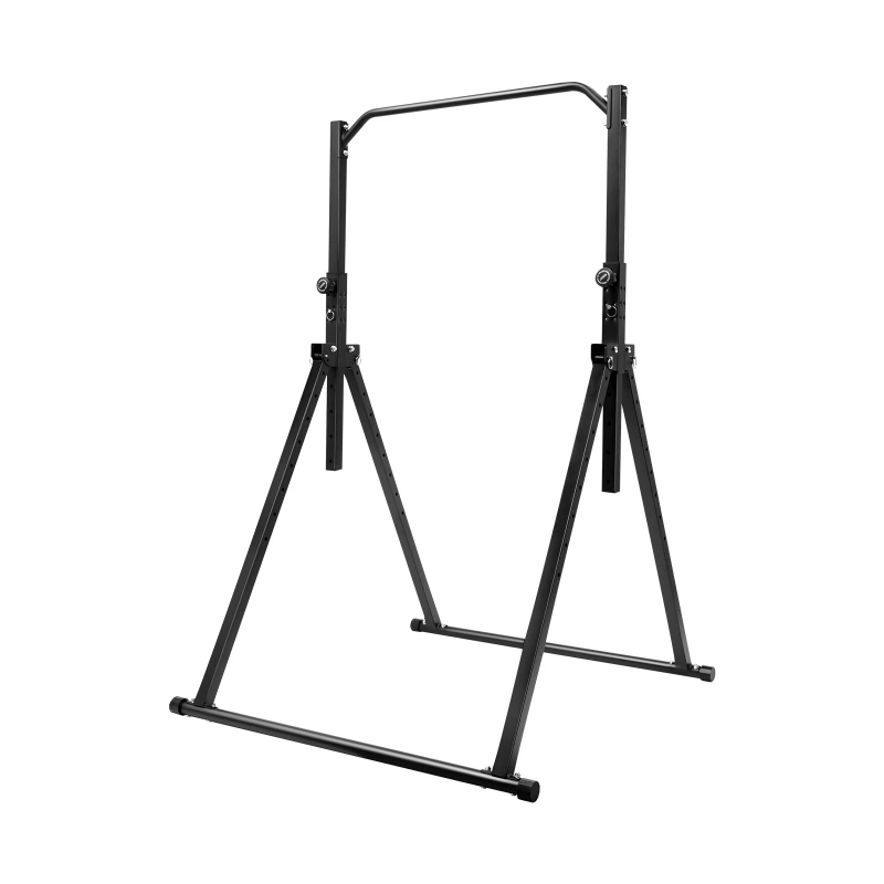 Home Gym Equipment Diy - Triangular Pull Up Station Black Adjustable