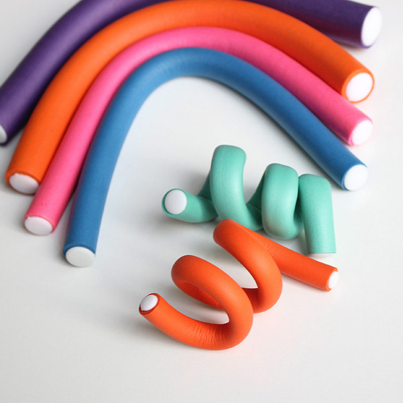 Preacher Curl Pad - 10 Pcs/Set Soft Hair Curlers Magic