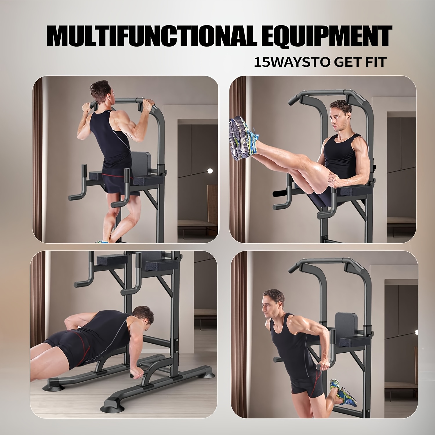 Djustable Height Power Tower D – обзор и цена Home Gym Multi Station