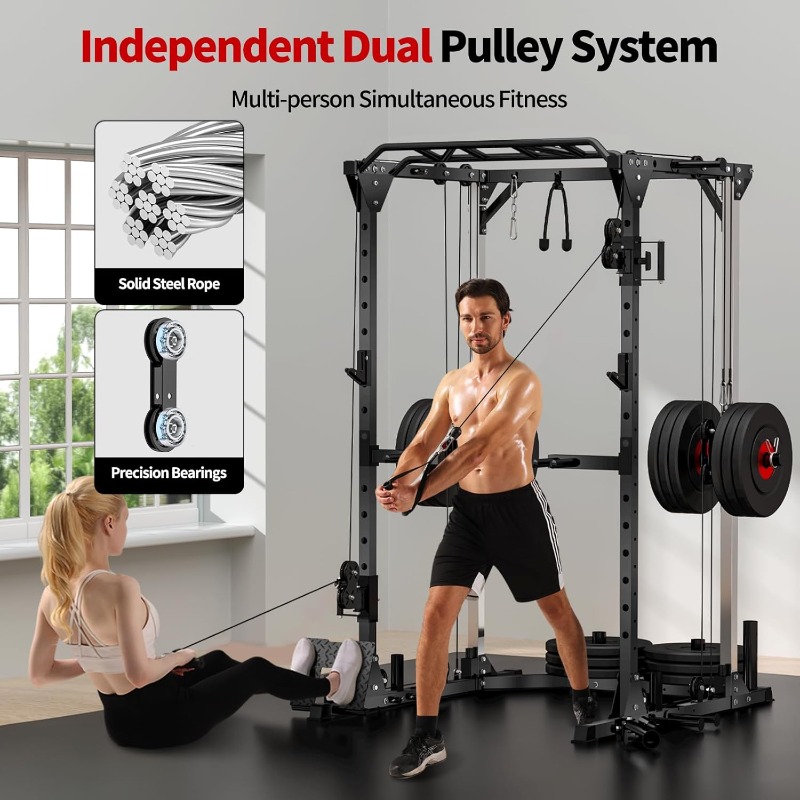 JEEKEE 2000LB Heavy Duty Power – обзор и цена Home Gym Power Rack
