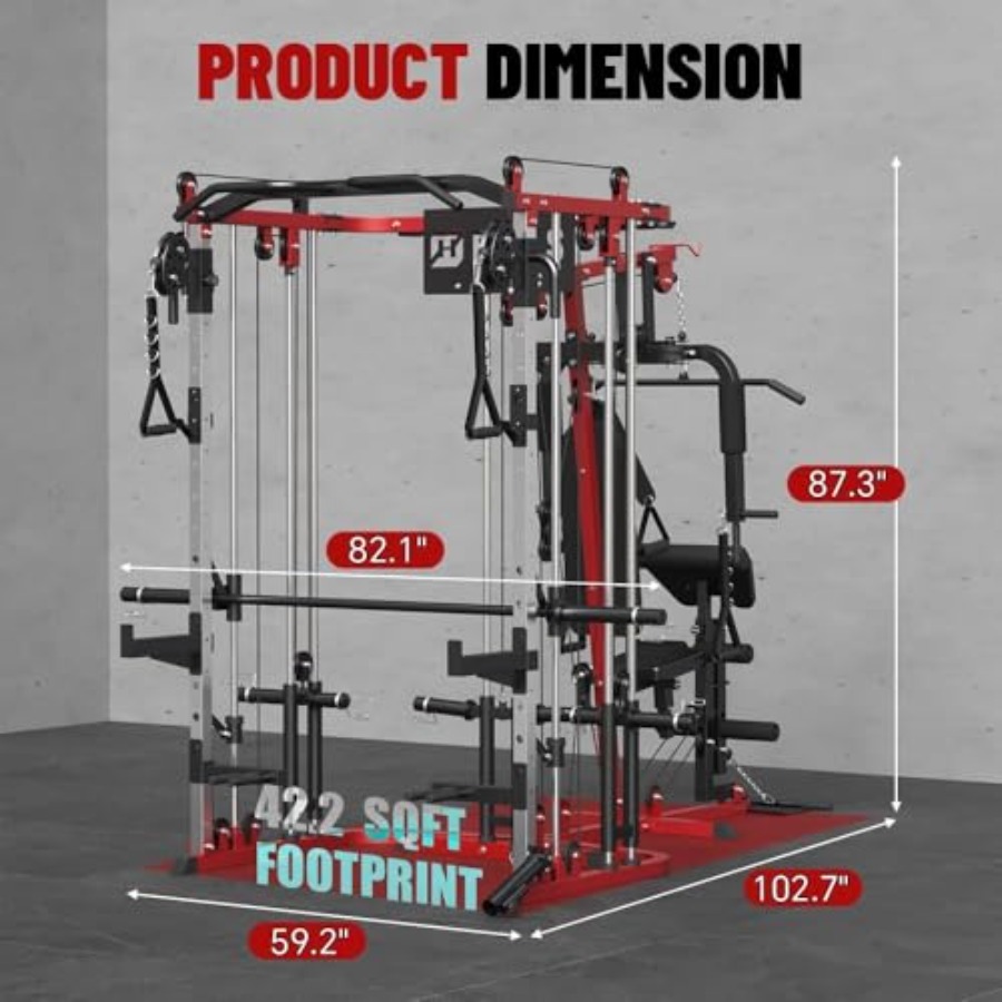 All in One Home Gym System Wor – обзор и цена Home Gym Leg Machine