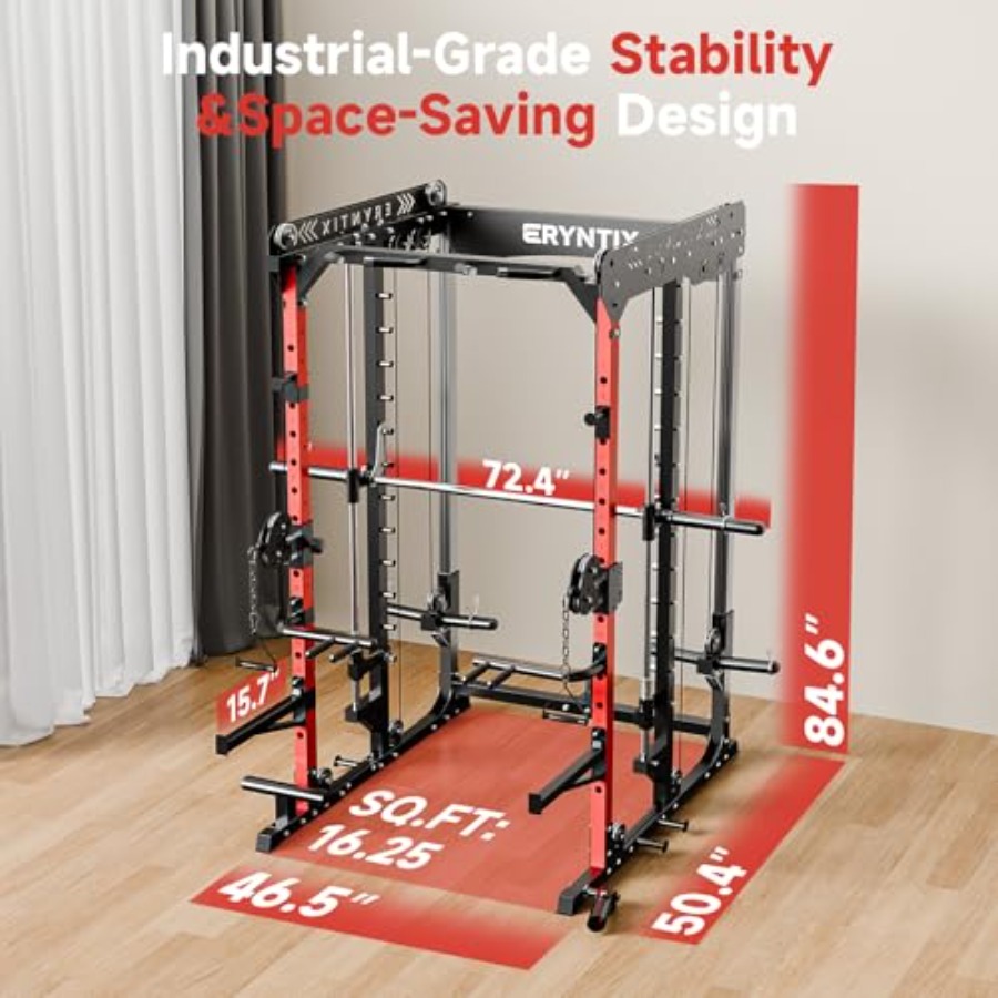 Smith Machine 2600 LBS Capacit – обзор и цена Home Gym Power Rack