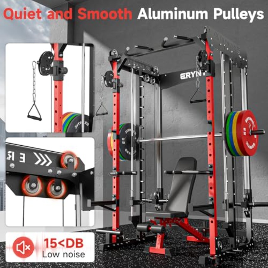 Smith Machine 2600 LBS Capacit – обзор и цена Home Gym Power Rack