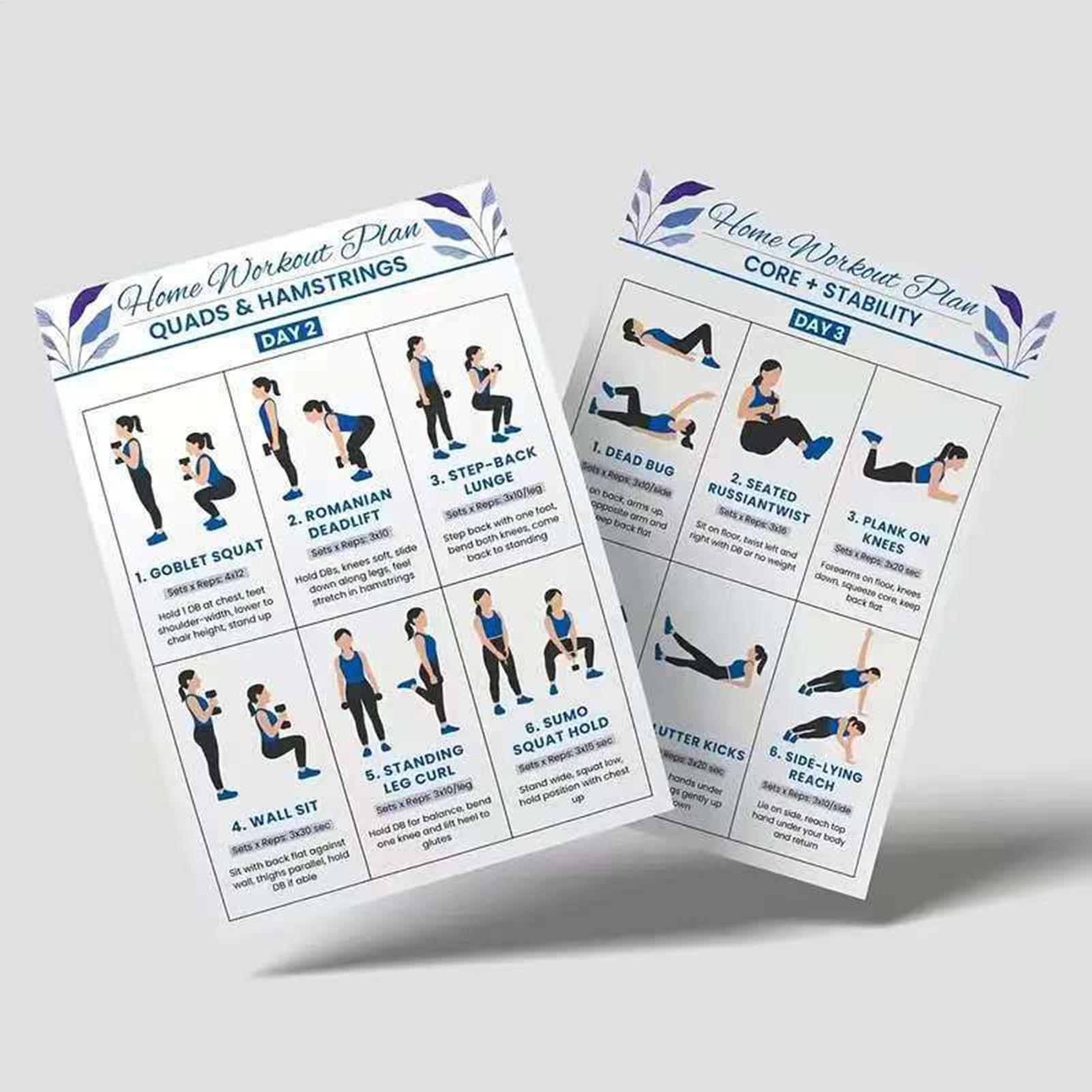 Workout Chart Full Body Comple – обзор и цена Home Gym Routine