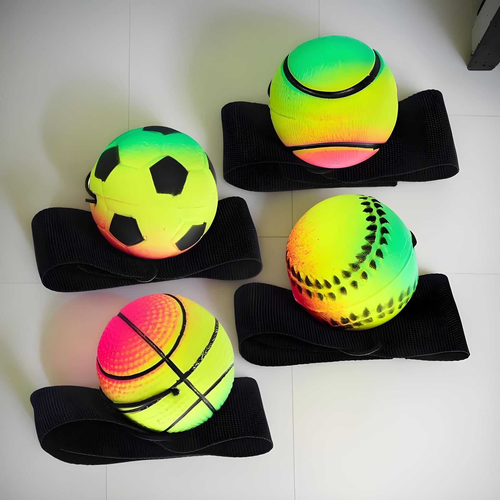 Wrist Ball 4-Piece Rubber Wris – обзор и цена Home Gym Luxury