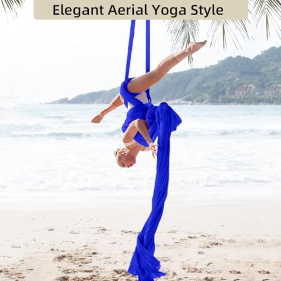 Aerial Silks Fabric 9 Yards 8. – обзор и цена Yoga Trapeze Swing