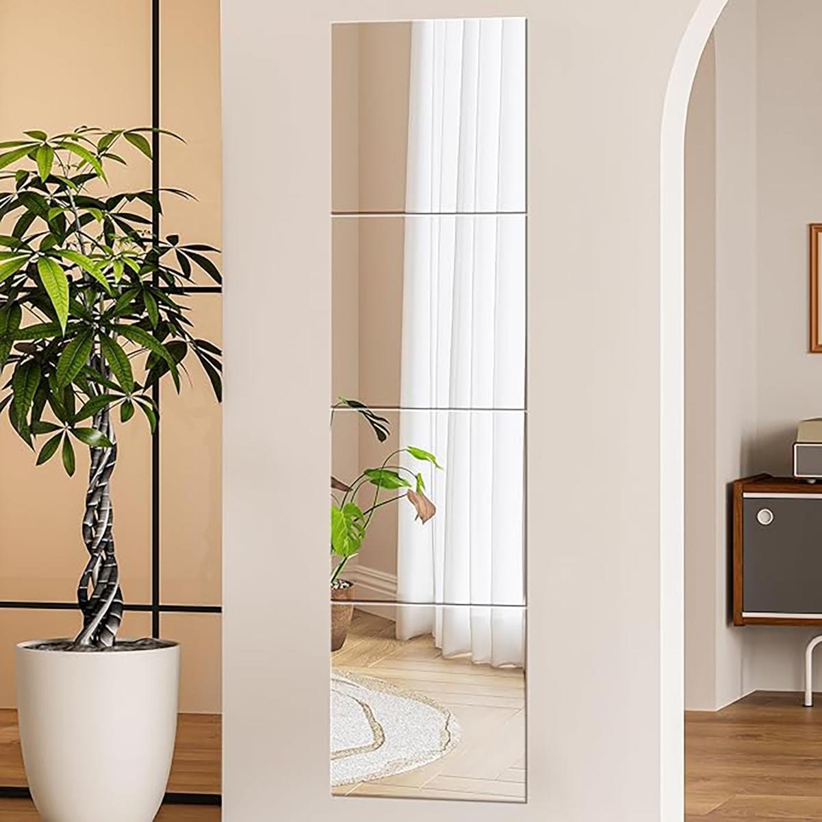 4Pcs Acrylic Mirror Wall Stick – обзор и цена Home Gym Diy