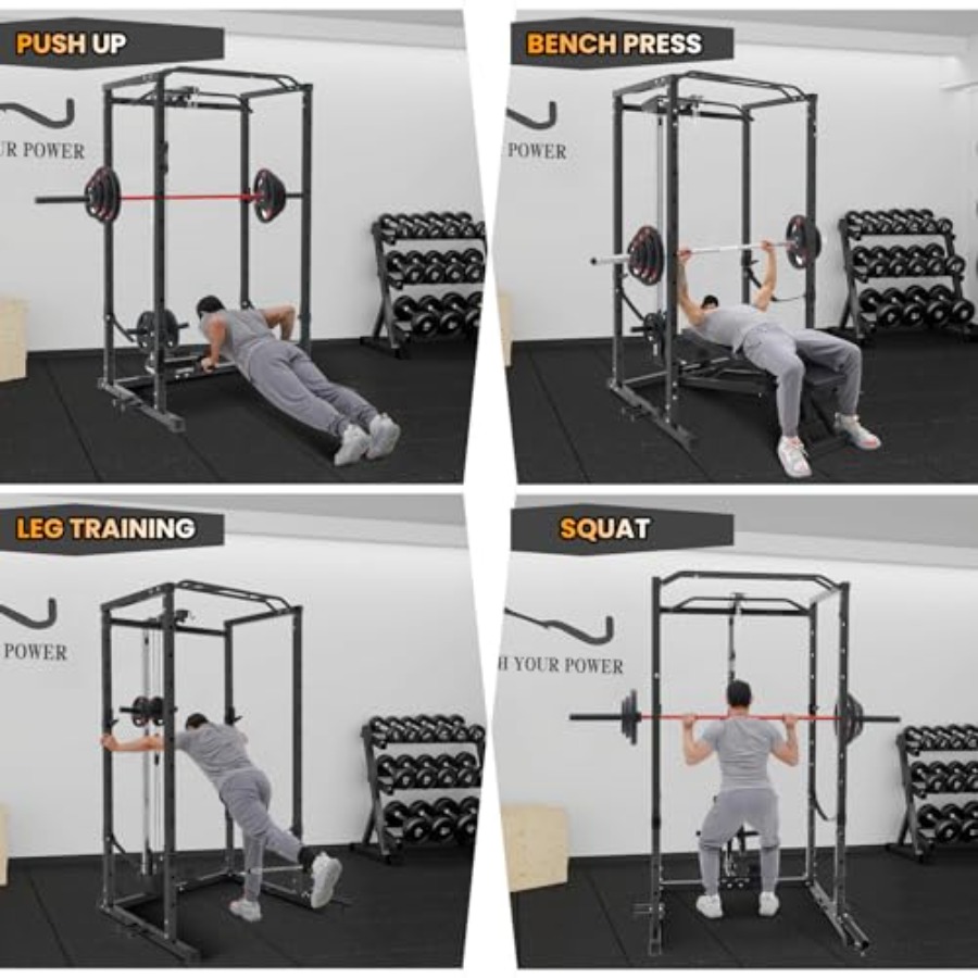 1600 Lbs Power Rack for Home G – обзор и цена Home Gym Power Rack