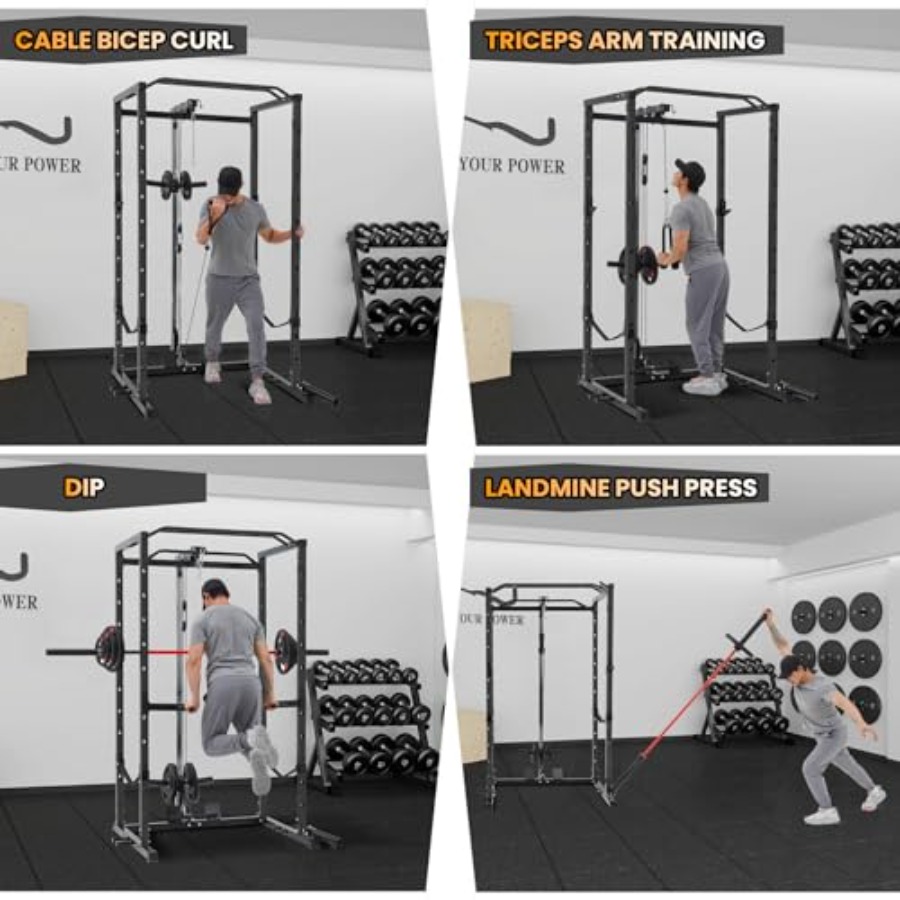 1600 Lbs Power Rack for Home G – обзор и цена Home Gym Power Rack