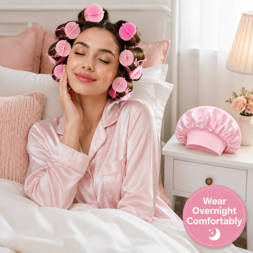 Sponge Hair Rollers with Satin – обзор и цена Preacher Curl Pad