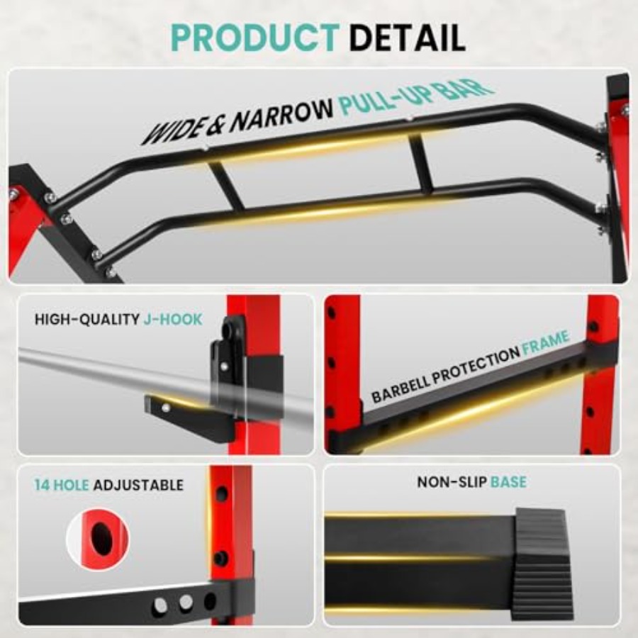 Red Smith Machine Power Cage 1 – обзор и цена Home Gym Leg Machine