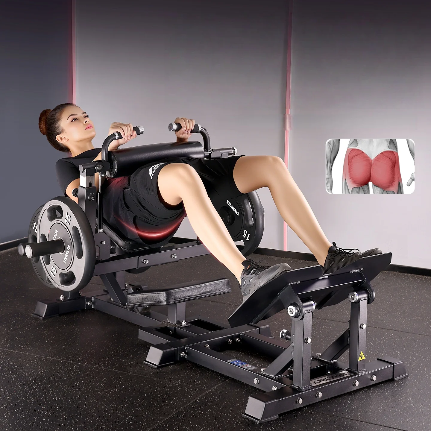 Custom EMfitness Machine Plate – обзор и цена Vertical Leg Press