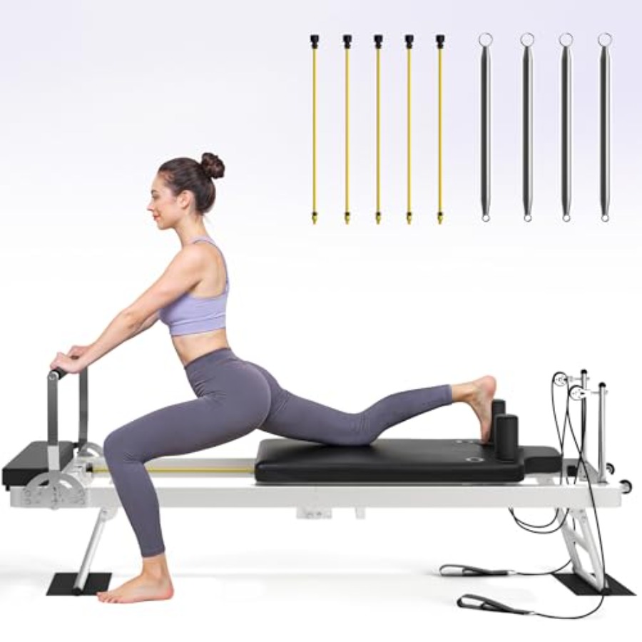 Foldable Pilates Reformer Mach – обзор и цена Home Gym Leg Machine