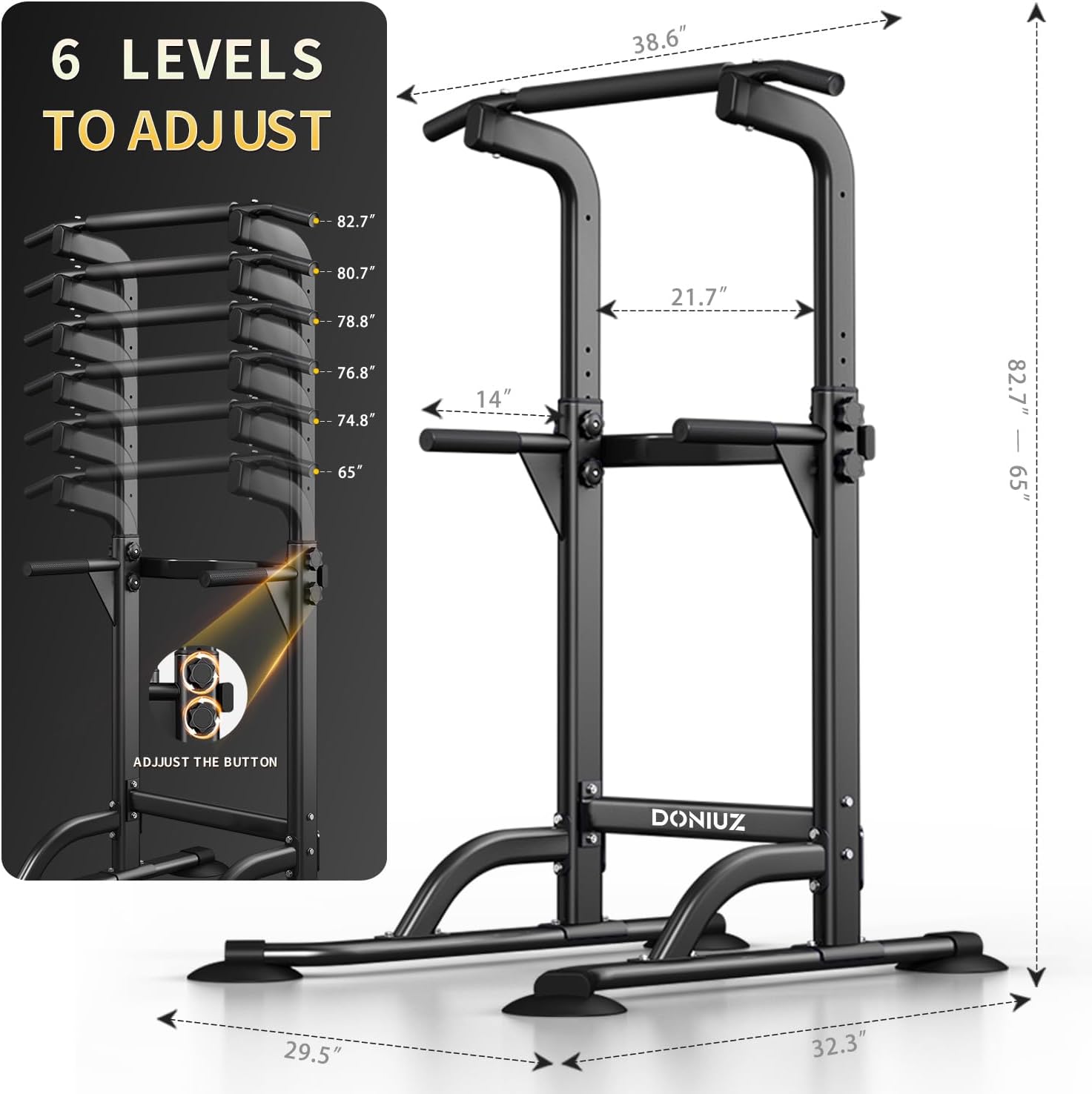 Power Tower Pull Up Bar and Di – обзор и цена Home Gym Multi Station