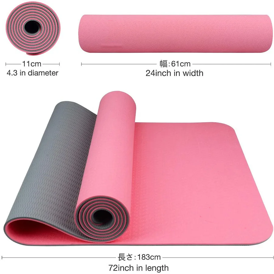 RUISIDA TPE Yoga Mat 180x57x0. – обзор и цена Home Gym Yoga Studio
