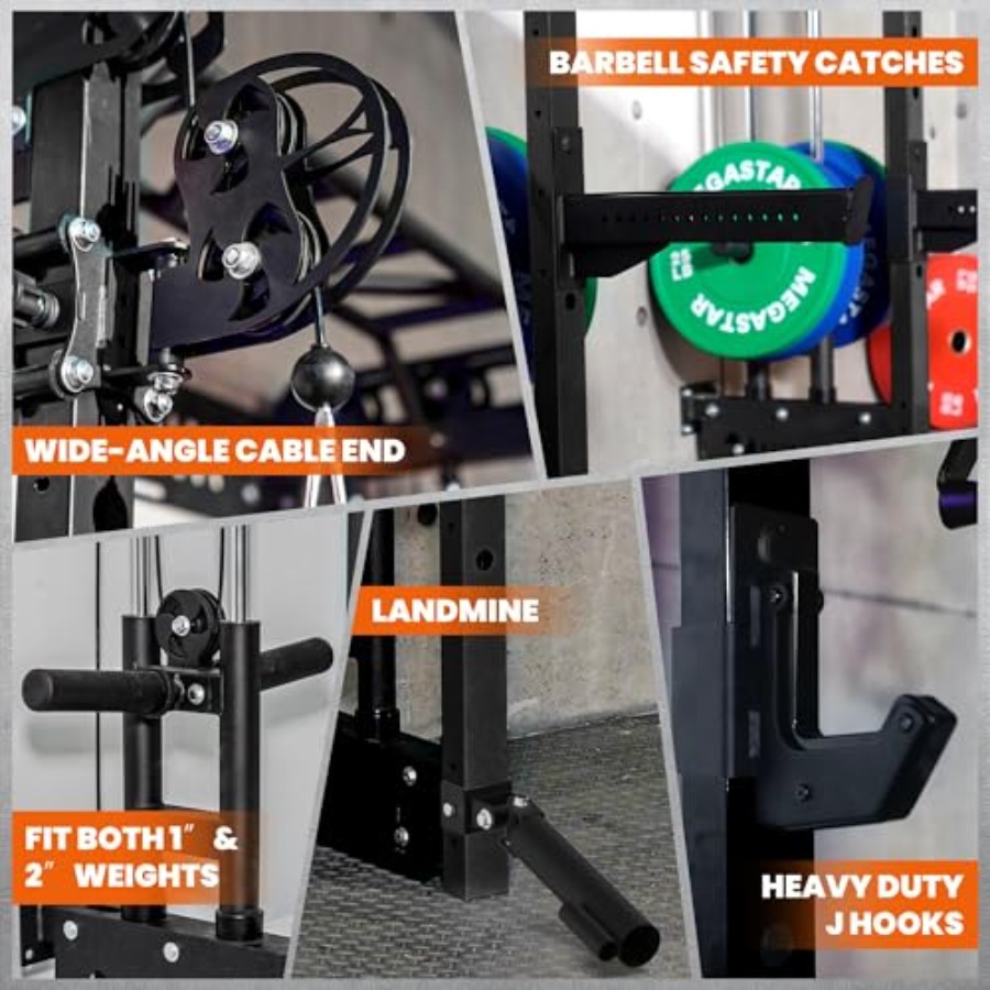 Power Cage Squat Rack Home Gym – обзор и цена Home Gym Power Rack