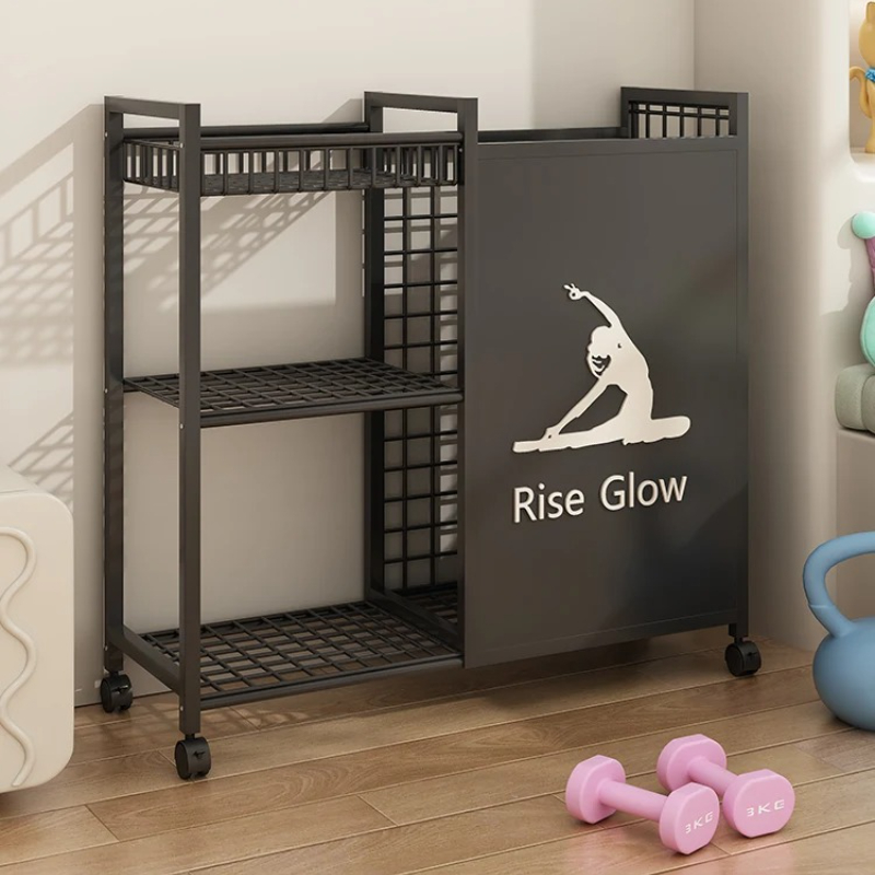 Mobile Fitness Cart with Wheel – обзор и цена Home Gym Yoga Studio