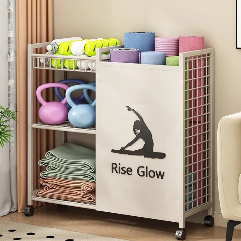 Mobile Fitness Cart with Wheel – обзор и цена Home Gym Yoga Studio