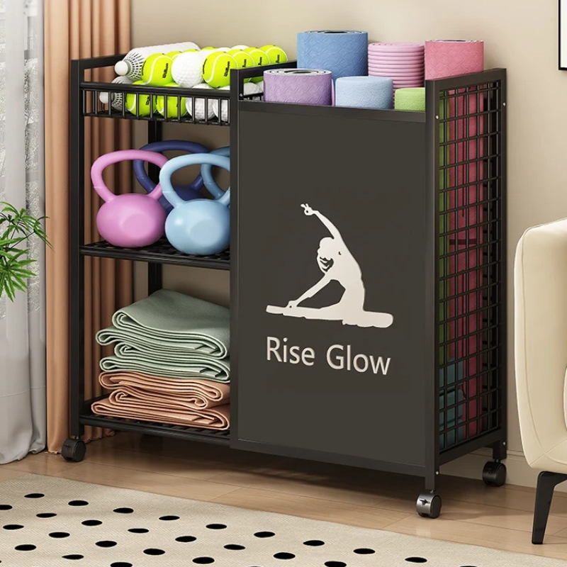 Mobile Fitness Cart with Wheel – обзор и цена Home Gym Yoga Studio