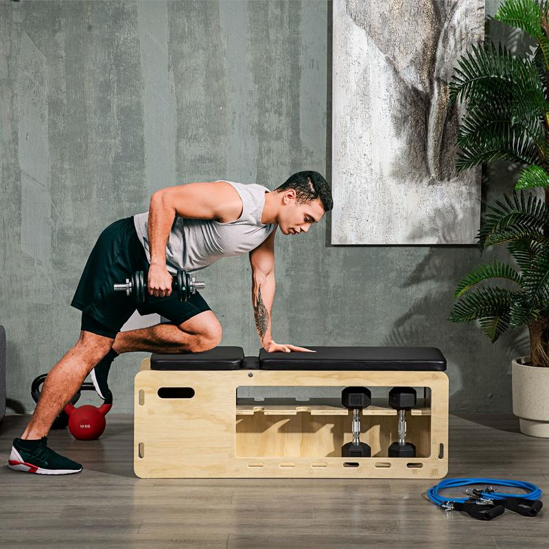 Soozier Wooden Workout Bench w – обзор и цена Home Gym Luxury
