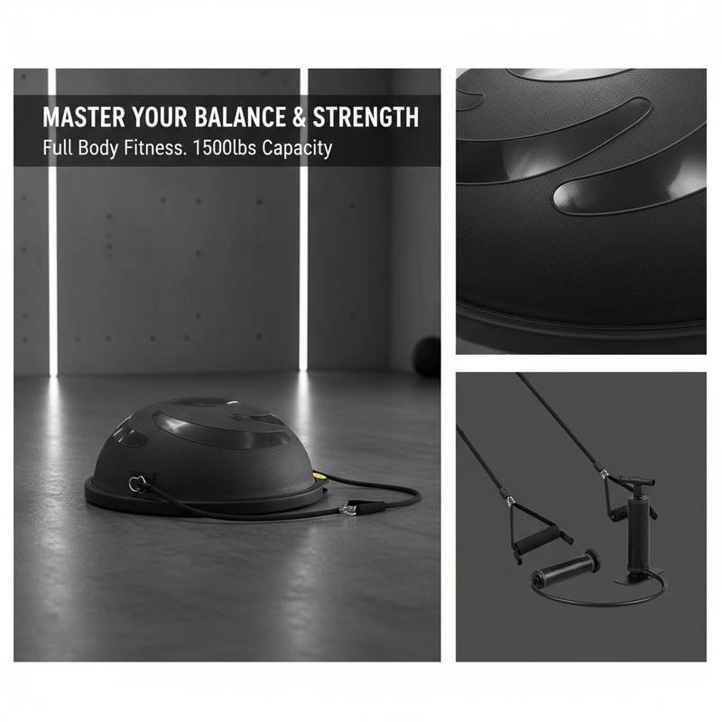 Semi-Sphere Balance Trainer 26 – обзор и цена Home Gym Yoga Studio