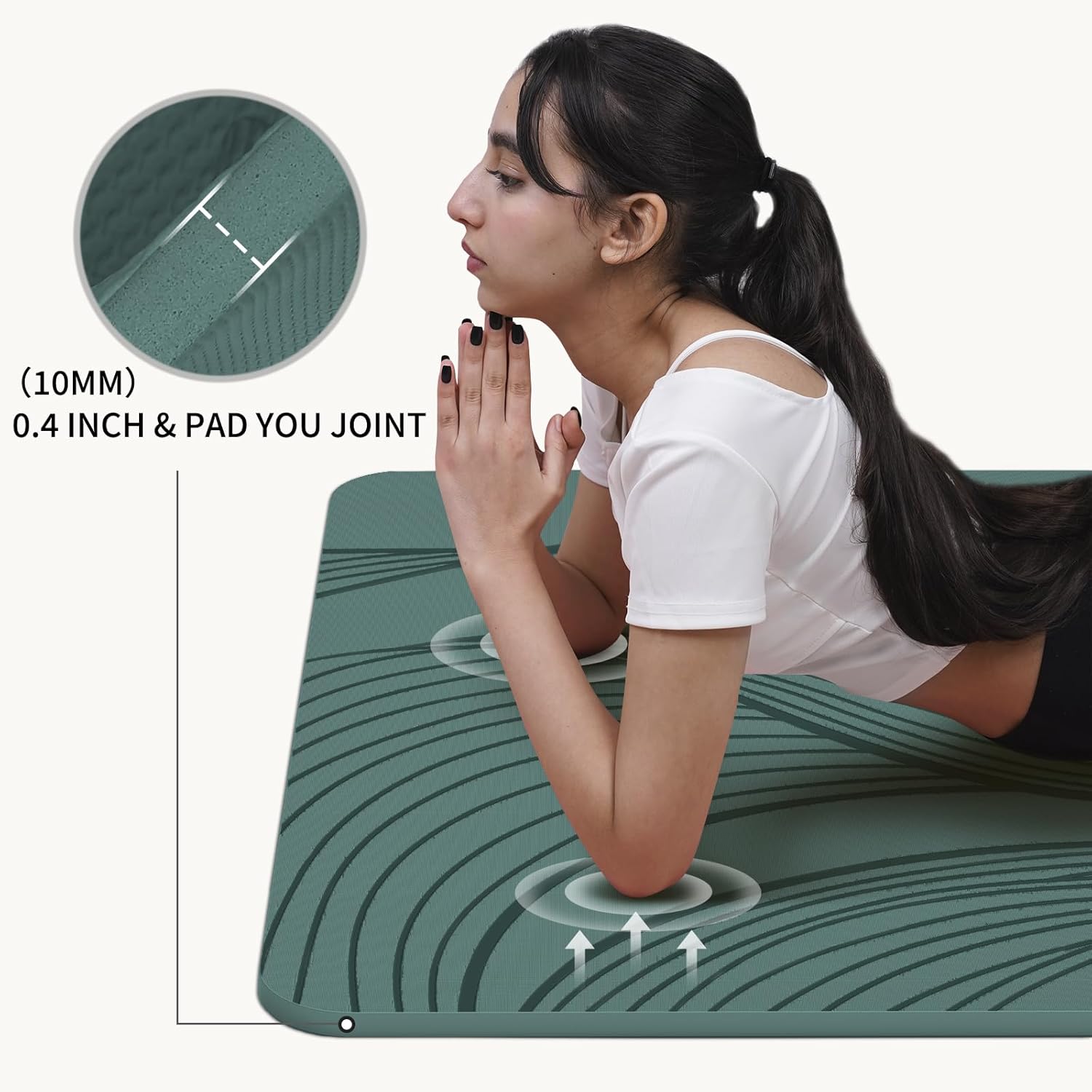 Large Yoga Mat 72x36x0.4 Inch  – обзор и цена Home Gym Yoga Studio