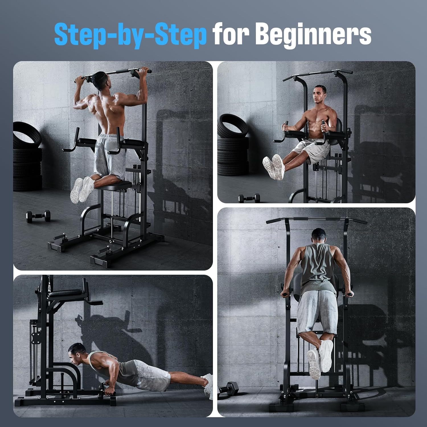 Power Tower Pull-Up Dip Statio – обзор и цена Home Gym Power Rack