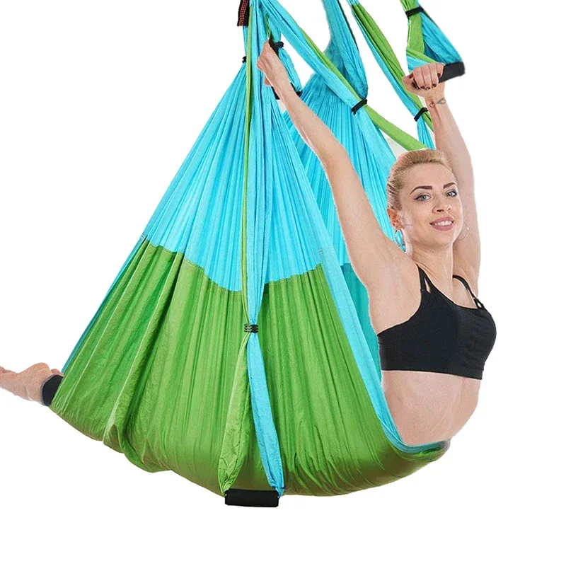 6 Handles Aerial Yoga Hammock  – обзор и цена Yoga Trapeze Swing
