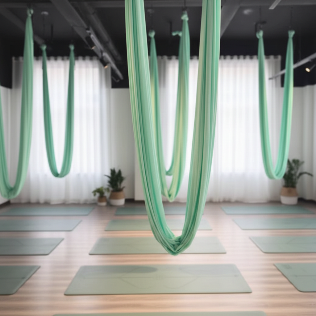 Aerial Yoga Hammock Swing, Pin – обзор и цена Yoga Trapeze Swing