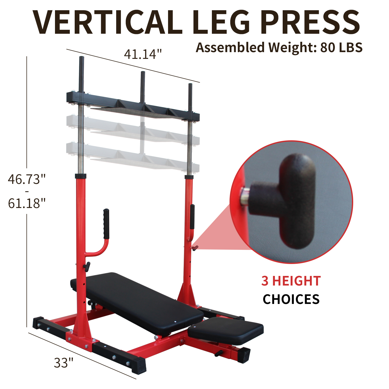 td-OEM Factory Commercial Leg  – обзор и цена Vertical Leg Press