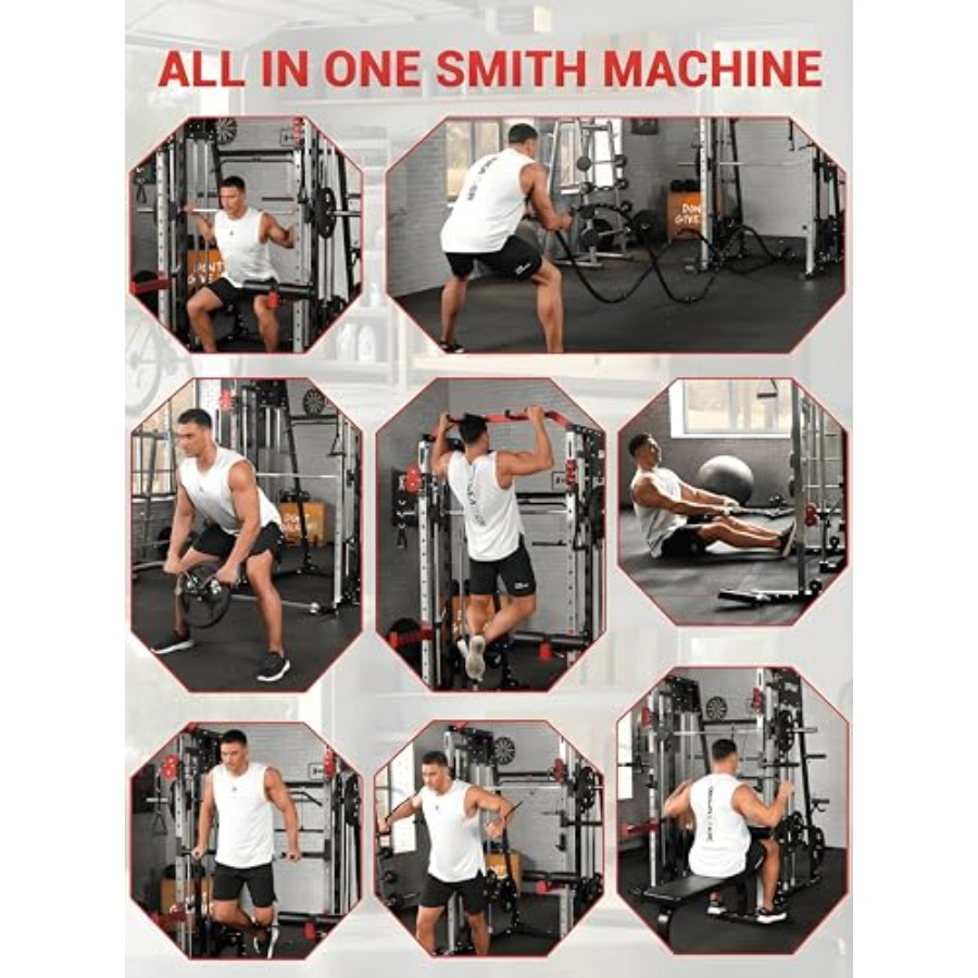 Smith Machine Home Gym All in  – обзор и цена Home Gym Leg Machine