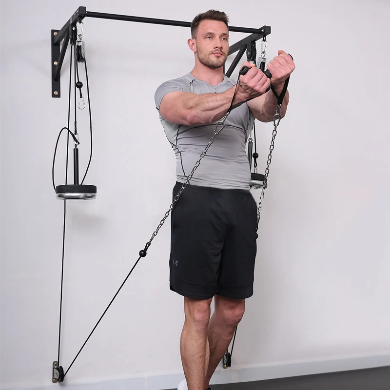 Wall Mounted DIY Fitness Pulle – обзор и цена Home Gym Equipment Diy