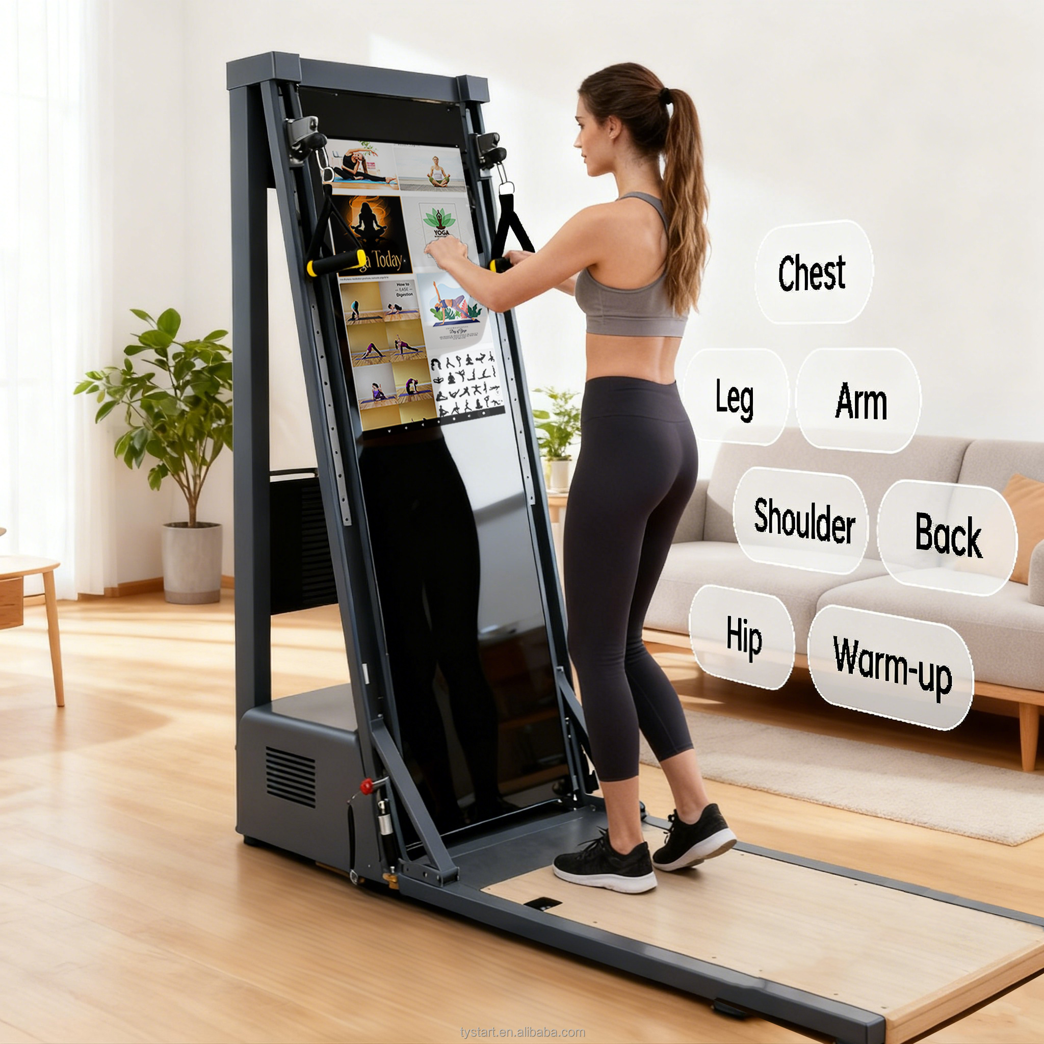 Tystart Ai Smart Fitness Mirro – обзор и цена Home Gym Luxury