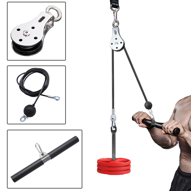 Gym Fitness DIY Pully Cable Ma – обзор и цена Home Gym Equipment Diy