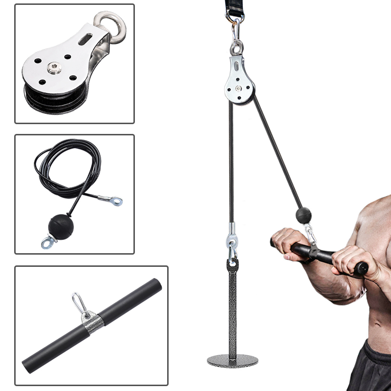 Gym Fitness DIY Pully Cable Ma – обзор и цена Home Gym Equipment Diy