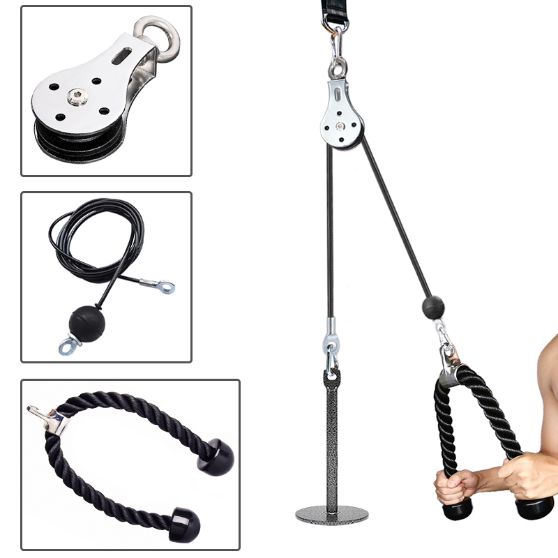 Gym Fitness DIY Pully Cable Ma – обзор и цена Home Gym Equipment Diy