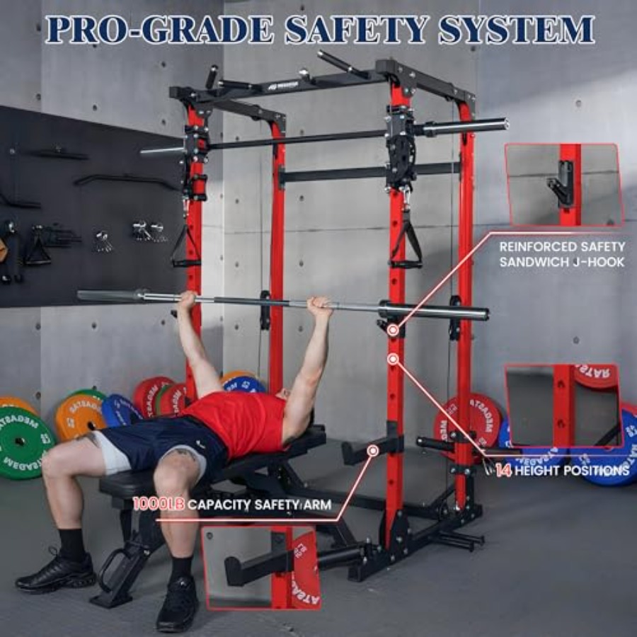 Smith Machine 5 in 1 Heavy-Dut – обзор и цена Home Gym Leg Machine