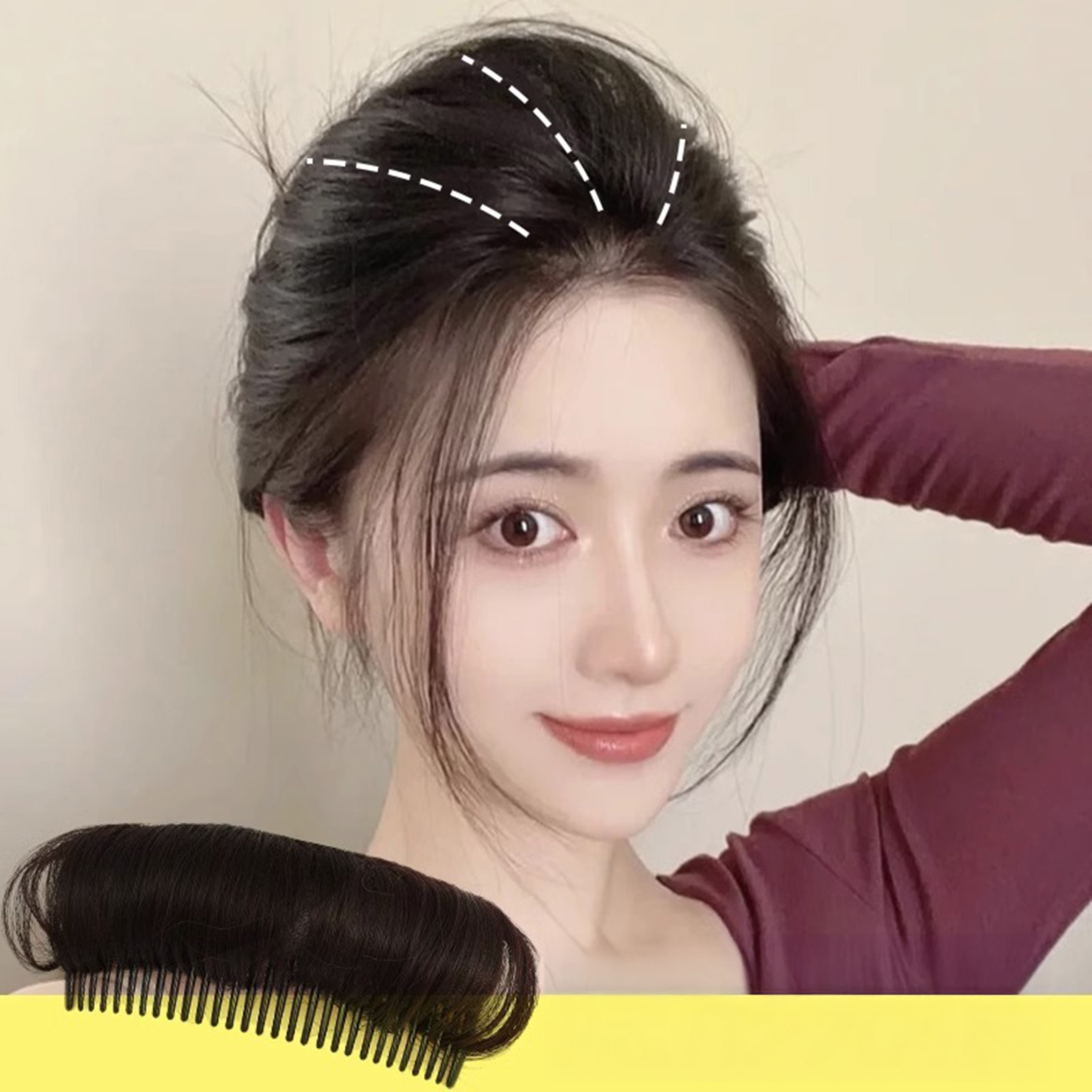Invisible Puff Hair Head Comb  – обзор и цена Preacher Curl Pad