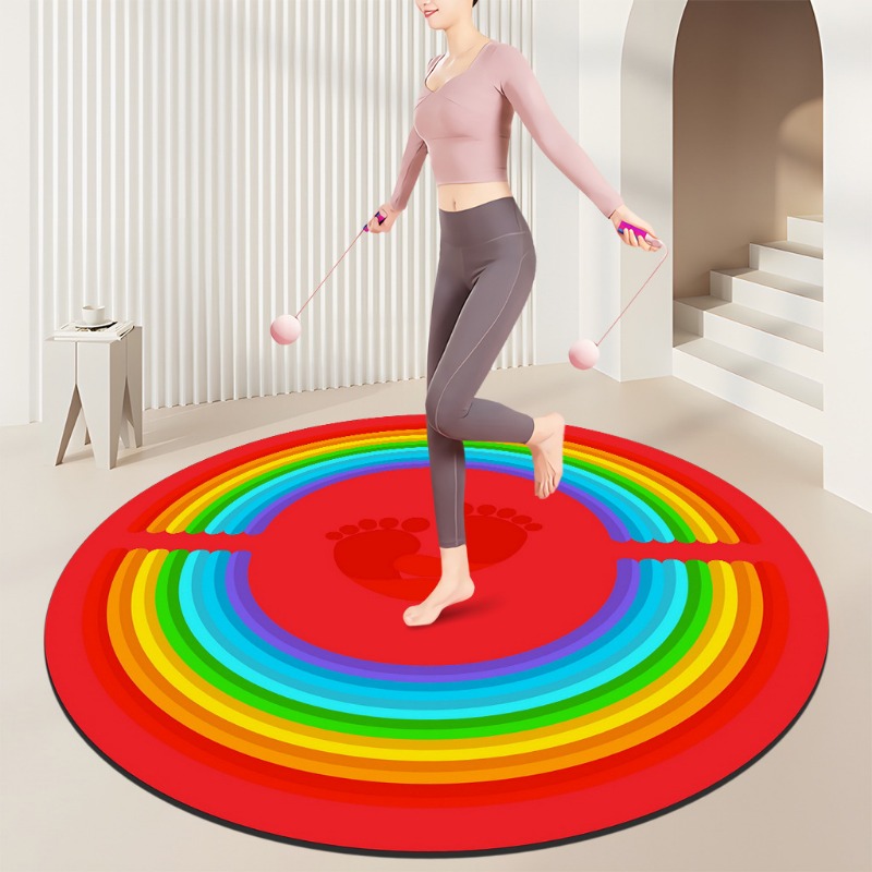 Rainbow Spiral Fitness Mat – C – обзор и цена Home Gym Diy