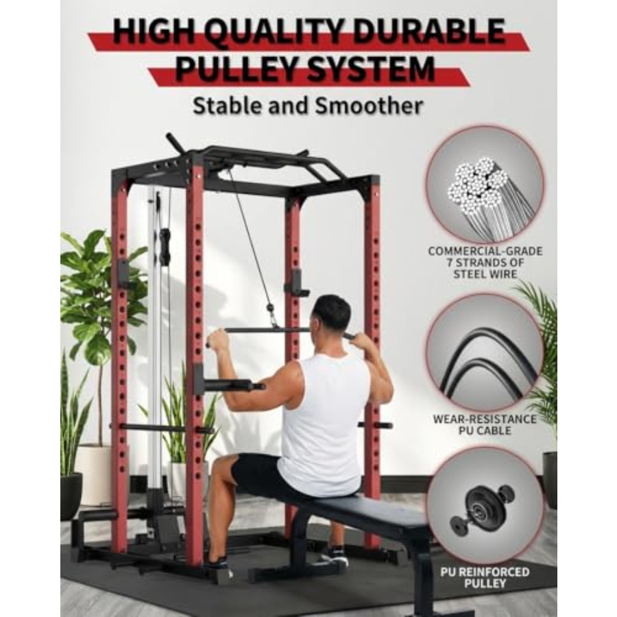 All-in-1 Power Cage with Pulle – обзор и цена Home Gym Power Rack