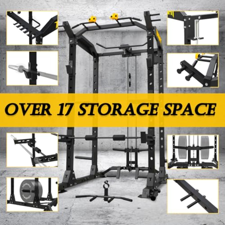 2024 Upgraded T2 Power Cage Mu – обзор и цена Home Gym Power Rack